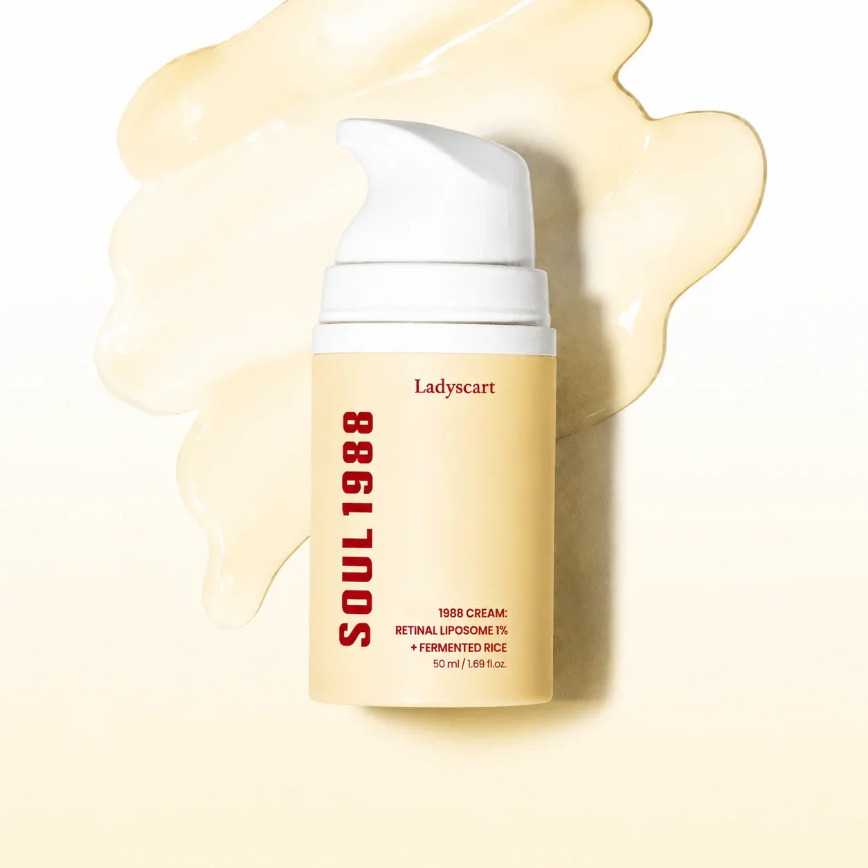 Ladyscart Soul 1988 Retinal Cream | 1% Retinal Liposome Anti-Aging Treatment for Smooth, Youthful Skin