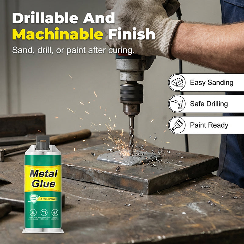High-Strength 2-Part Metal Repair Epoxy