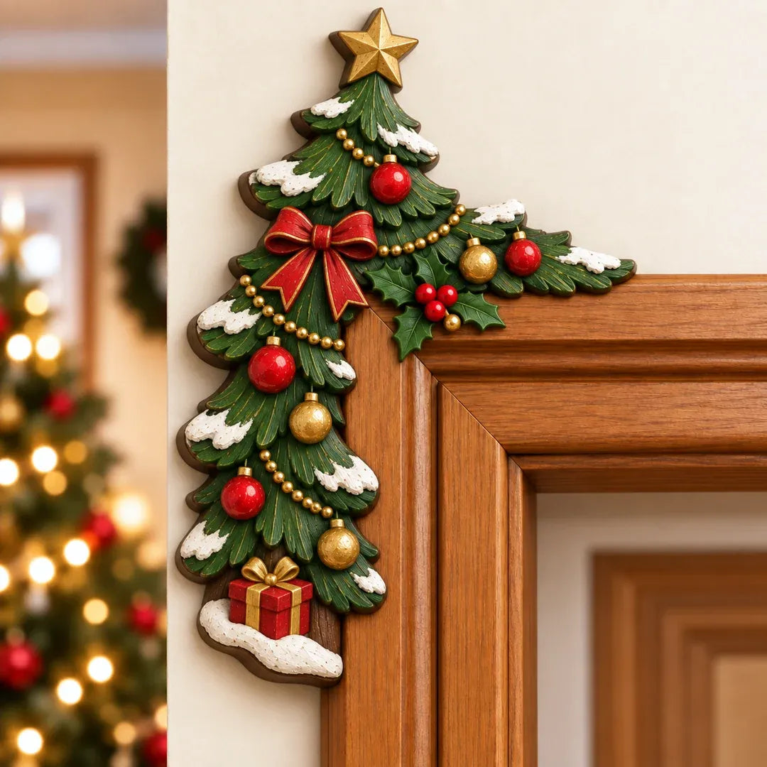 🎄3D Christmas Peekaboo Door Frame Decor – 8 Festive Designs ✨