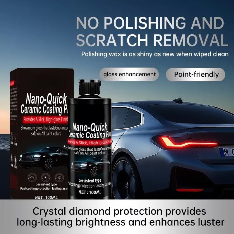Nano Ceramic Coating Spray – Clean, Shine & Protect