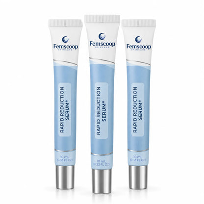 Femscoop Rapid Reduction Serum: Banish Heavy Eye Bags and Fine Lines in 10 Minutes Flat