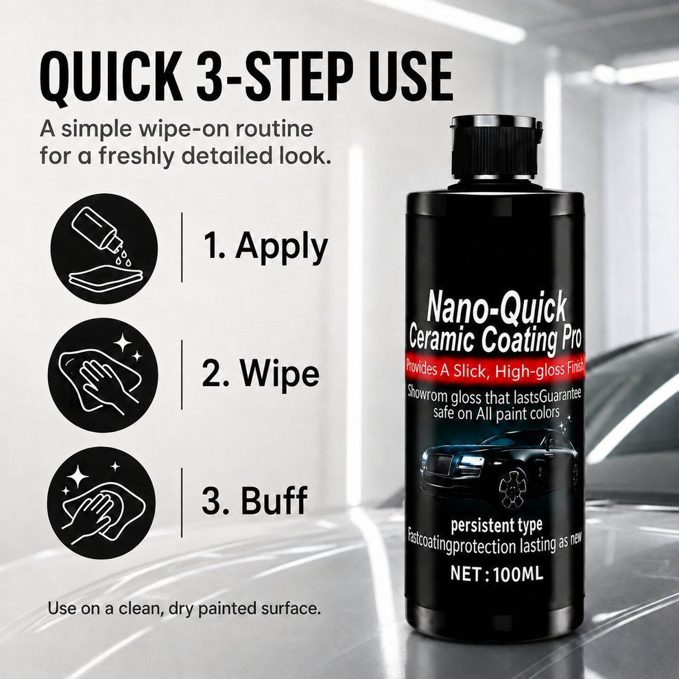 Nano Ceramic Coating Spray – Clean, Shine & Protect