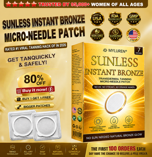 𝑶𝒇𝒇𝒊𝒄𝒊𝒂𝒍 𝑺𝒕𝒐𝒓𝒆 | ☀️☀️ MYLUREN™ 𝐒𝐮𝐧𝐥𝐞𝐬𝐬 𝐈𝐧𝐬𝐭𝐚𝐧𝐭 𝐁𝐫𝐨𝐧𝐳𝐞 𝐓𝐚𝐧𝐧𝐢𝐧𝐠 𝐌𝐢𝐜𝐫𝐨𝐧𝐞𝐞𝐝𝐥𝐞 𝐏𝐚𝐭𝐜𝐡 🇺🇸 (𝐉𝐮𝐬𝐭 𝐨𝐧𝐜𝐞 𝐚 𝐝𝐚𝐲) 𝐕𝐢𝐬𝐢𝐛𝐥𝐞 𝐁𝐫𝐨𝐧𝐳𝐞 𝐆𝐥𝐨𝐰 𝐢𝐧 𝟕 𝐃𝐚𝐲𝐬 ✅ 𝐍𝐨 𝐔𝐕, 𝐍𝐨 𝐎𝐫𝐚𝐧𝐠𝐞, 𝐍𝐨 𝐒𝐭𝐫𝐞𝐚𝐤𝐬, 𝐍𝐨 𝐃𝐇𝐀, 𝐍𝐨 𝐌𝐞𝐬𝐬.
