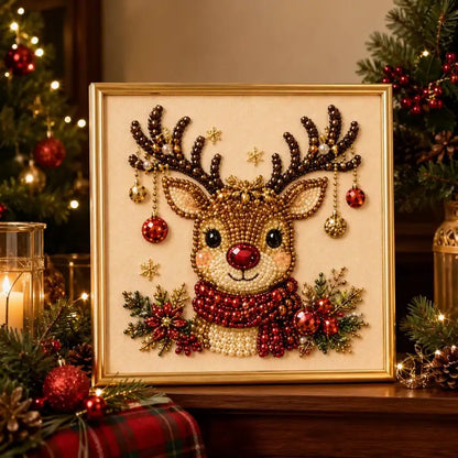 🎄🎃Halloween + Christmas Pearl Art DIY Kits