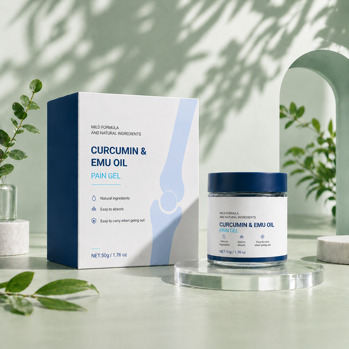 Curcumin & Emu Oil Pain Gel