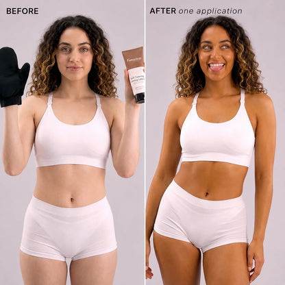 Femscoop Streak-Free Self-Tanning Lotion: Achieve a Flawless, Hydrated Golden Glow Without the Orange Tint or Patchy Mess