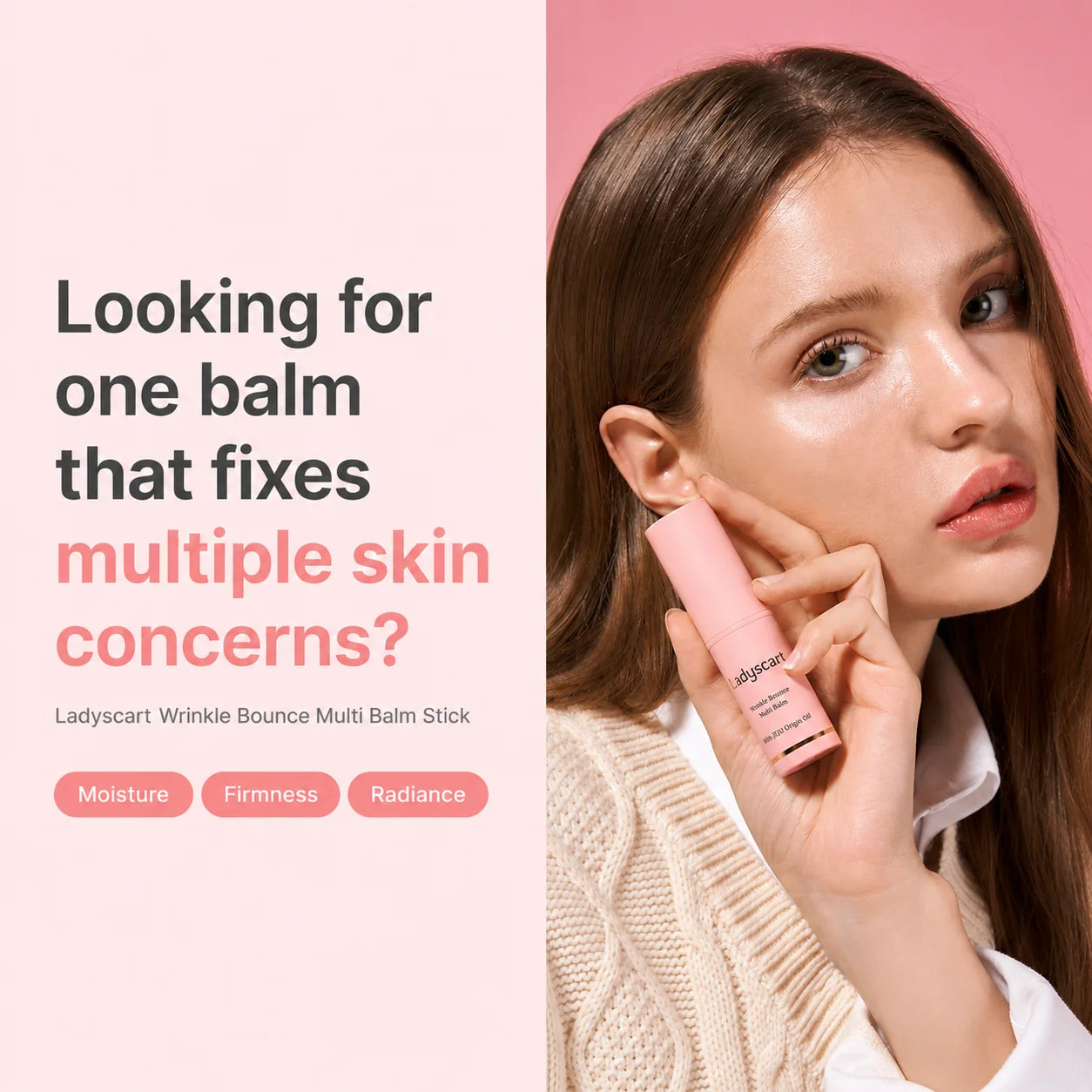 Ladyscart PDRN Collagen Multi-Balm | Advanced Anti-Aging & Total Wrinkle Eraser
