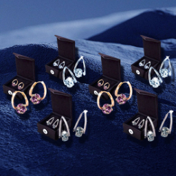 （🔥LAST DAY SALE-80% OFF)Femscoop Lymphvity MagneTherapy Germanium Earrings