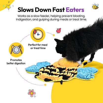 Snuffle Mat for Natural Nose Work & Mental Stimulation