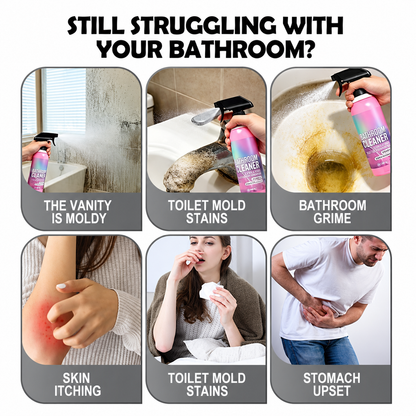 ✨ Bathroom Cleaner: Sparkle in Seconds, No Harsh Fumes