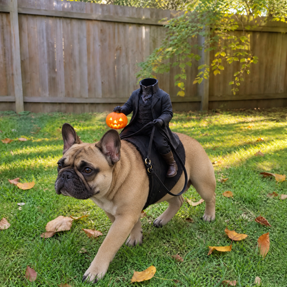 🎃The Headless Horseman Rider Pet Costume🐾