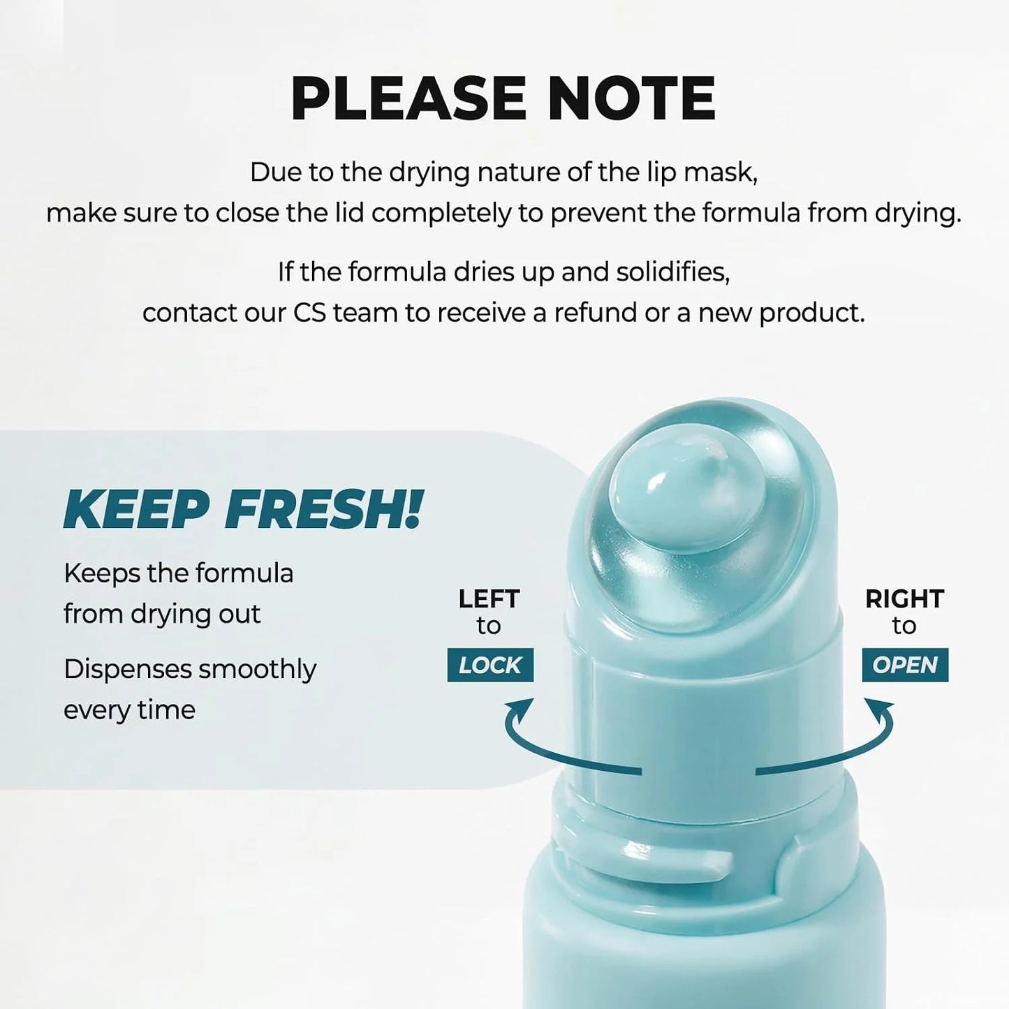 Femscoop Soothing Prep Lip Mask | Gentle Peel-Off Lip Mask for Dead Skin & Flakes | Cooling Korean Lip Care for Makeup Prep