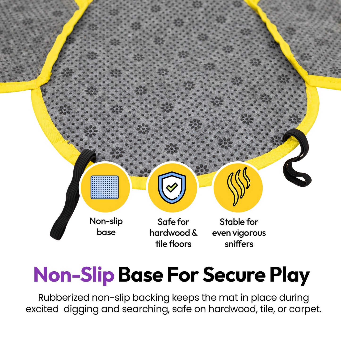 Snuffle Mat for Natural Nose Work & Mental Stimulation