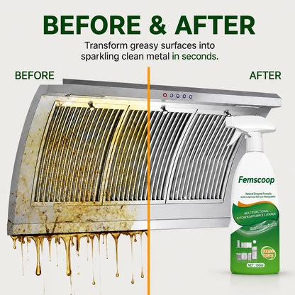 Discover the Femscoop Difference: Tough on Grease, Kind to Your Home.