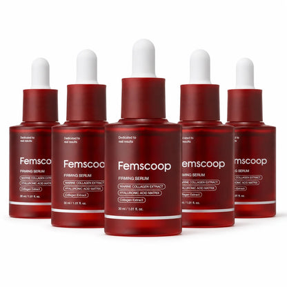 Femscoop Face & Neck Firming Serum | Wrinkle, Elasticity & Pore Care