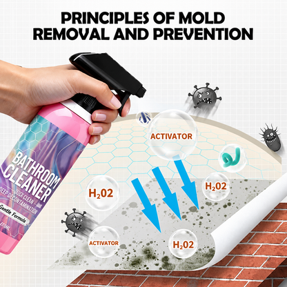 ✨ Bathroom Cleaner: Sparkle in Seconds, No Harsh Fumes