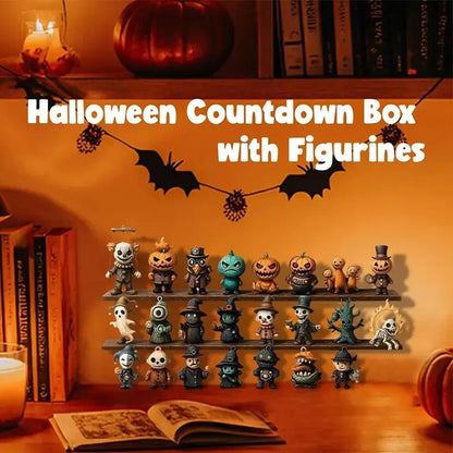 31 nights of fright halloween countdown box