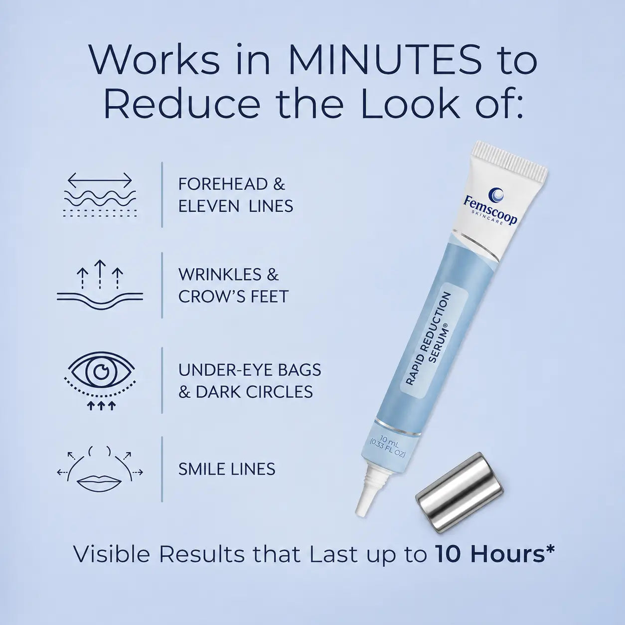 Instantly Erase Heavy Eye Bags & Dark Circles: Look Years Younger in Just 10 Minutes with Femscoop