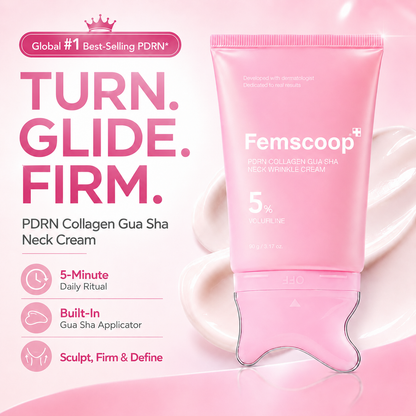 [NEW] PDRN Collagen Gua Sha Anti-Wrinkle Neck Cream