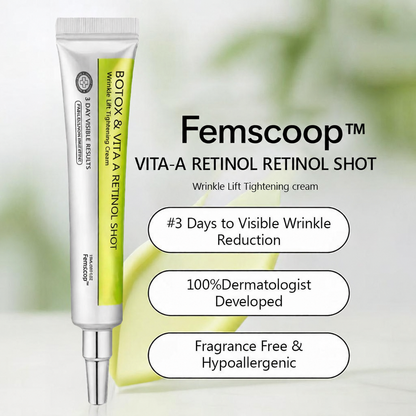 [🔥Last Day 70% OFF]Femscoop™ Botox & Retinol Shot - Eraser for Deep Wrinkles, Sagging Jowls & Puffy Eyes