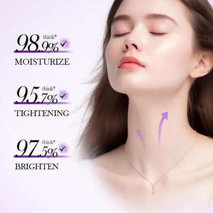 MYLUREN™ Roller Massage Neck Cream 🧴 Collagen & Hyaluronic Acid | Firms Neck, Reduces Wrinkles & Double Chin
