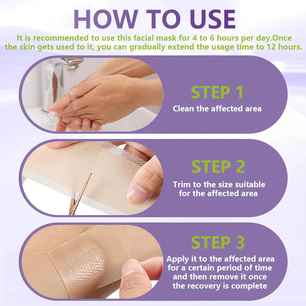 Miretha™Soluble Microneedle Botanical Skin Tag Removal Patch