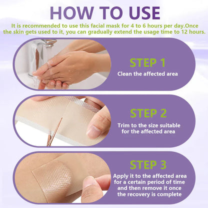 Miretha™Soluble Microneedle Botanical Skin Tag Removal Patch