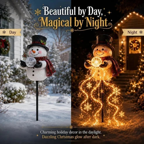 🎁 Santa’s Magic Pour – Flowing LED Christmas Garden Light