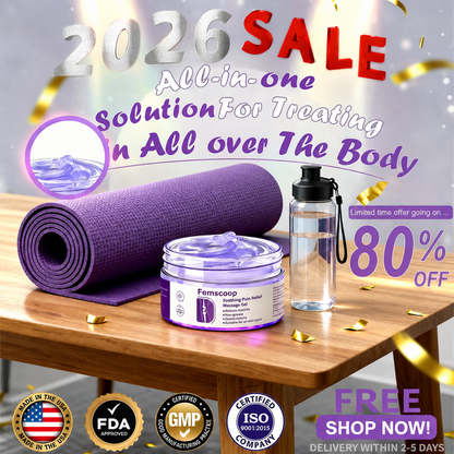Femscoop® Turmeric & Emu Oil Arthritis Soothing Pain Relief Massage Gel