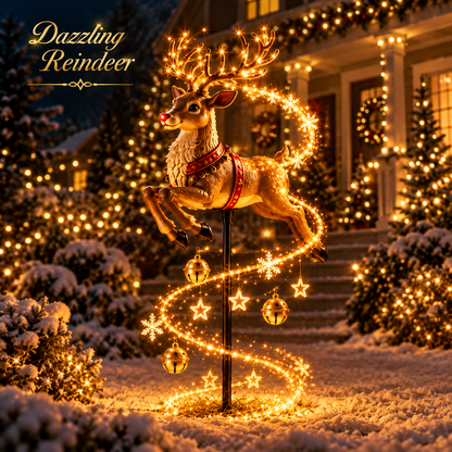 🎁 Santa’s Magic Pour – Flowing LED Christmas Garden Light