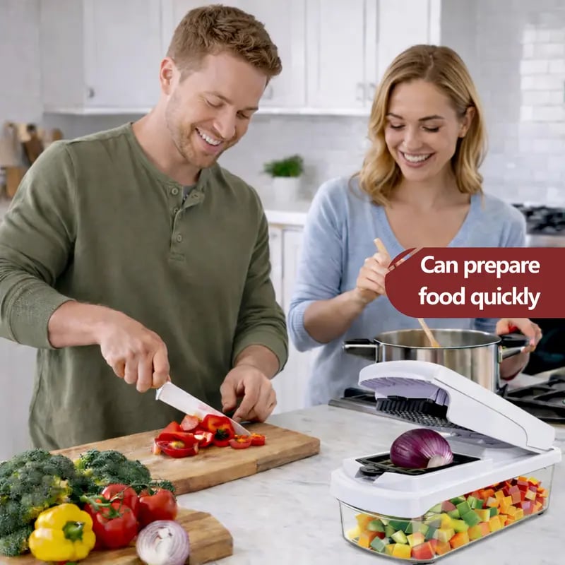 🥗 14-in-1 Vegetable Chopper