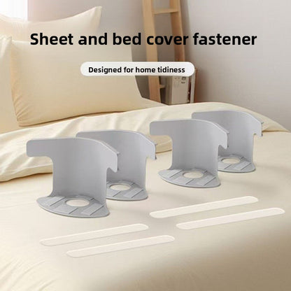 Invisible Bed Sheet Holders – Non-Slip Corner Fasteners for Deep Mattresses 🛌