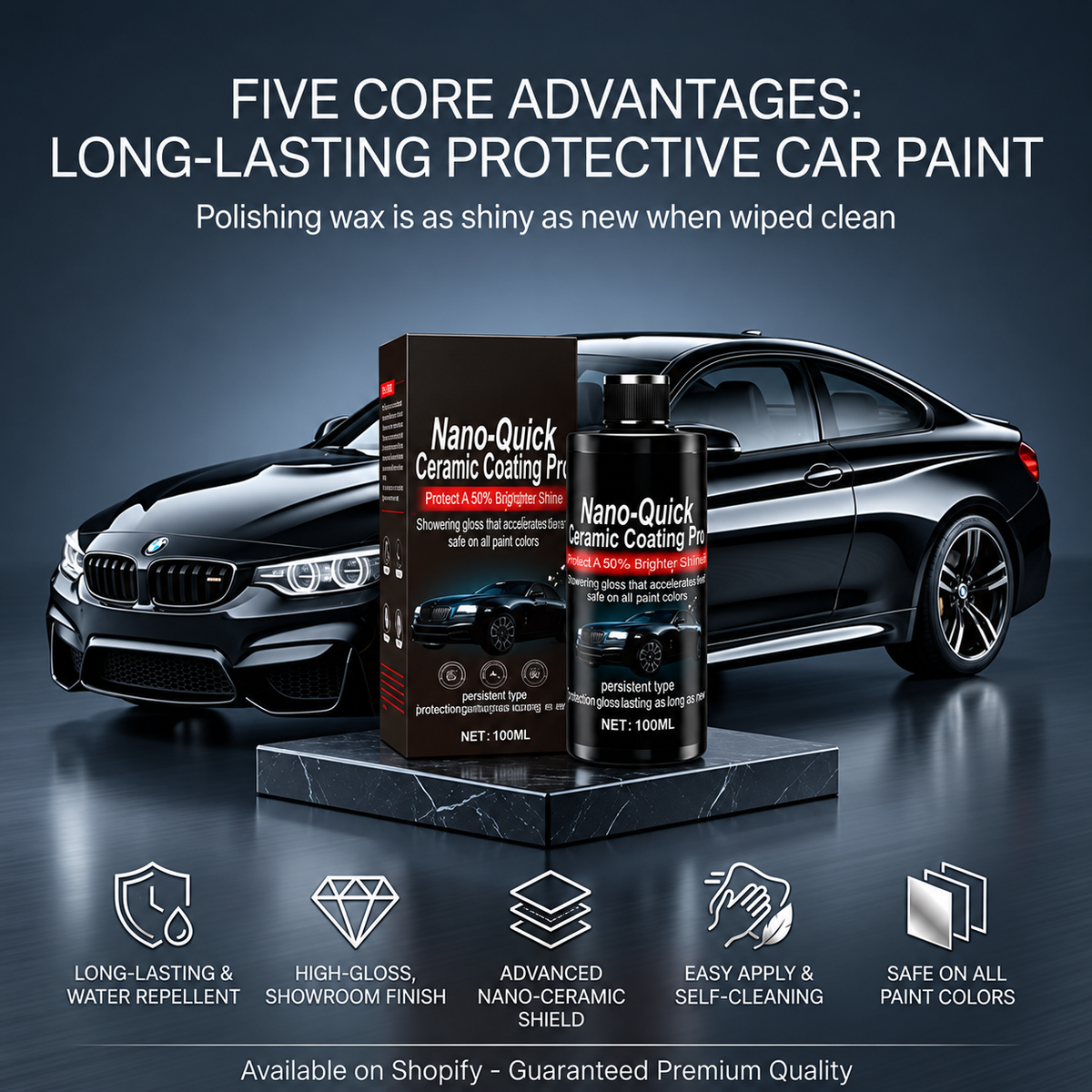 Nano Ceramic Coating Spray – Clean, Shine & Protect