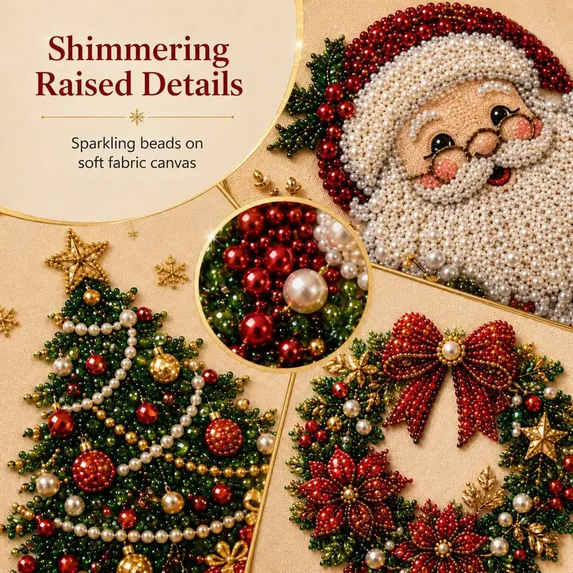 🎄🎃Halloween + Christmas Pearl Art DIY Kits