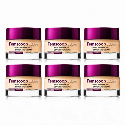 Femscoop Korean Calcium Eye Cream: Visibly Erase Stubborn Dark Spots, Puffy Eye Bags & Dark Circles—Claim Your 50% OFF Today Before It’s Gone!