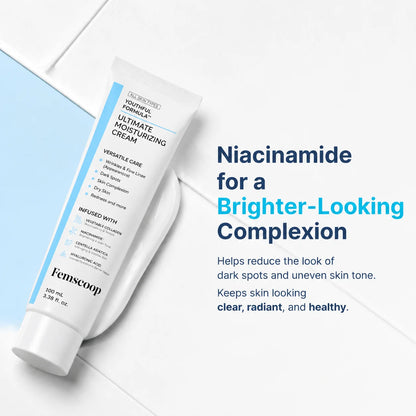 Femscoop™ Youthful Formula: Erase Dark Spots, Redness & Wrinkles with Deep Hydration (Centella, Niacinamide & Collagen)