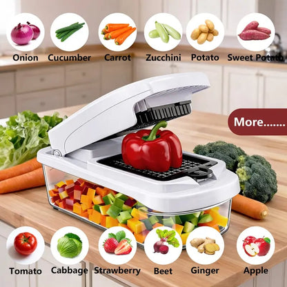 🥗 14-in-1 Vegetable Chopper