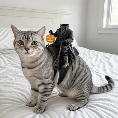 🎃The Headless Horseman Rider Pet Costume🐾