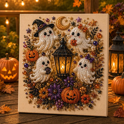 🎄🎃Halloween + Christmas Pearl Art DIY Kits