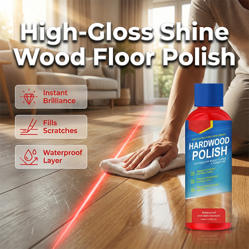 High-Gloss Wood Restorer– Instant High-Gloss Shine for Home Surfaces! ✨