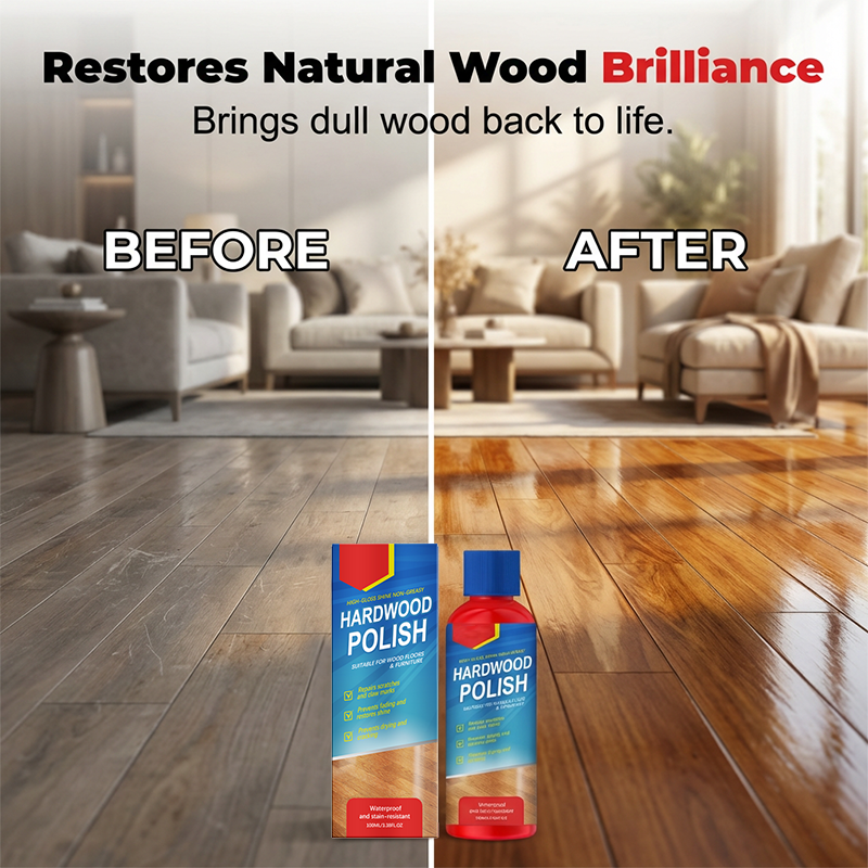 High-Gloss Wood Restorer– Instant High-Gloss Shine for Home Surfaces! ✨