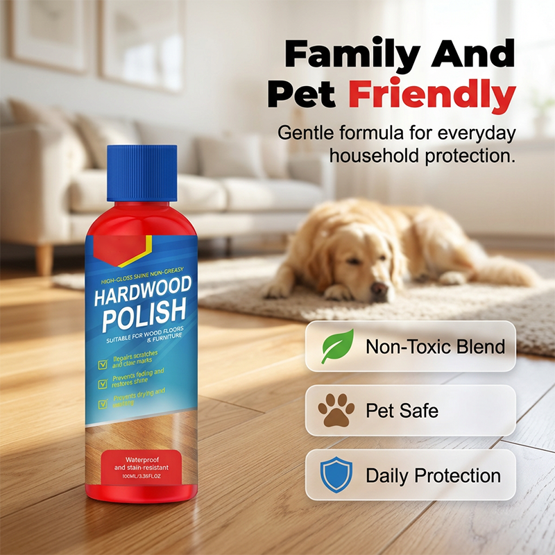 High-Gloss Wood Restorer– Instant High-Gloss Shine for Home Surfaces! ✨