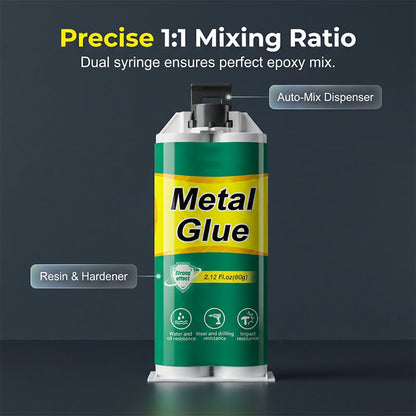High-Strength 2-Part Metal Repair Epoxy