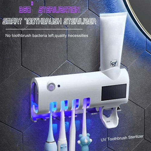 🦷Wall-Mounted UV Toothbrush Sanitizer & Holder✨