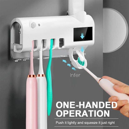 🦷Wall-Mounted UV Toothbrush Sanitizer & Holder✨