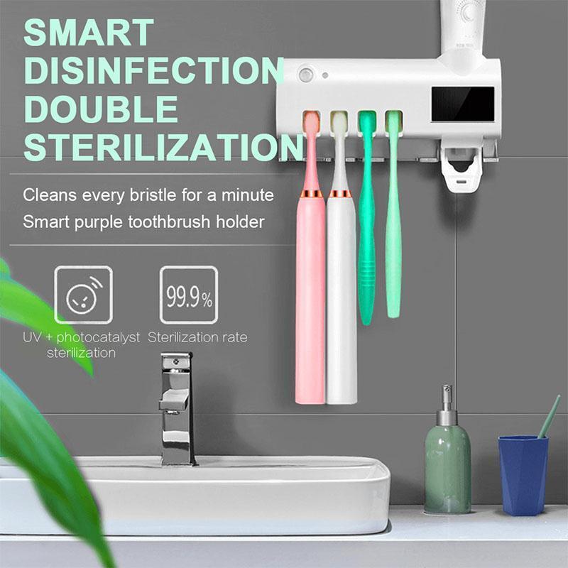 🦷Wall-Mounted UV Toothbrush Sanitizer & Holder✨