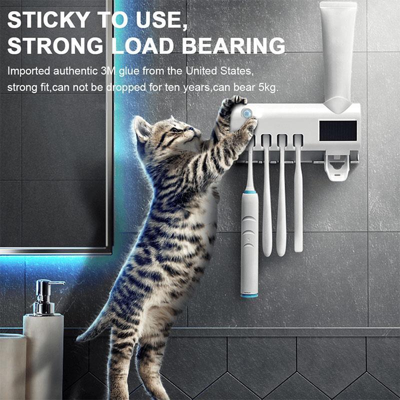 🦷Wall-Mounted UV Toothbrush Sanitizer & Holder✨