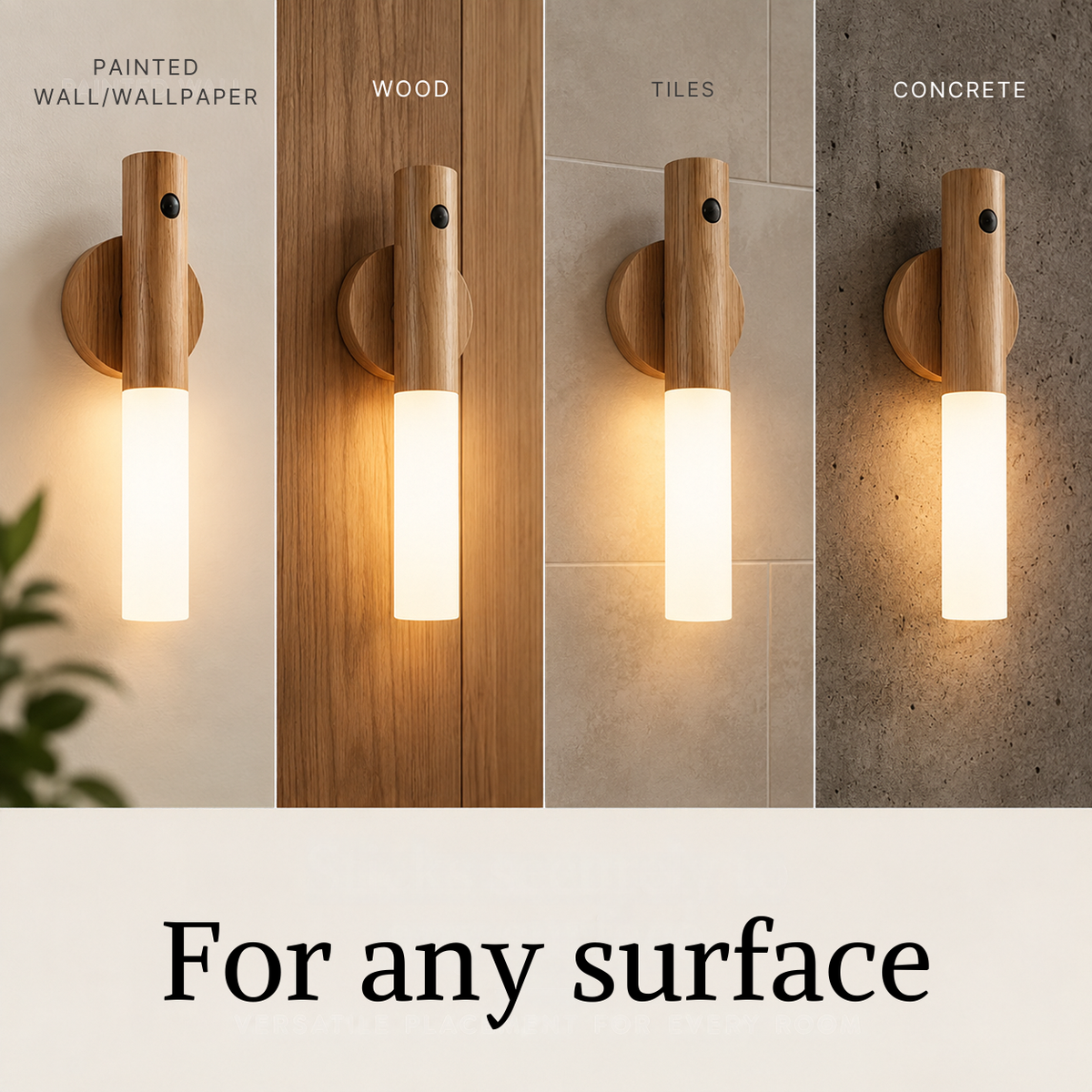 Detachable Magnetic Wireless Wall Light